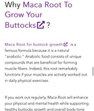 Maca Root Supplement for Booty Muscle Gain | Fitness